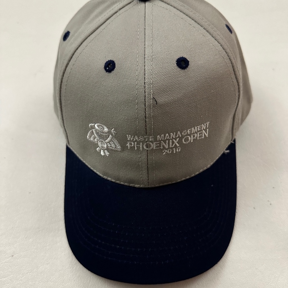 New Phoenix Open 2010 Waste Management Beige Graphic Baseball Hat One Size